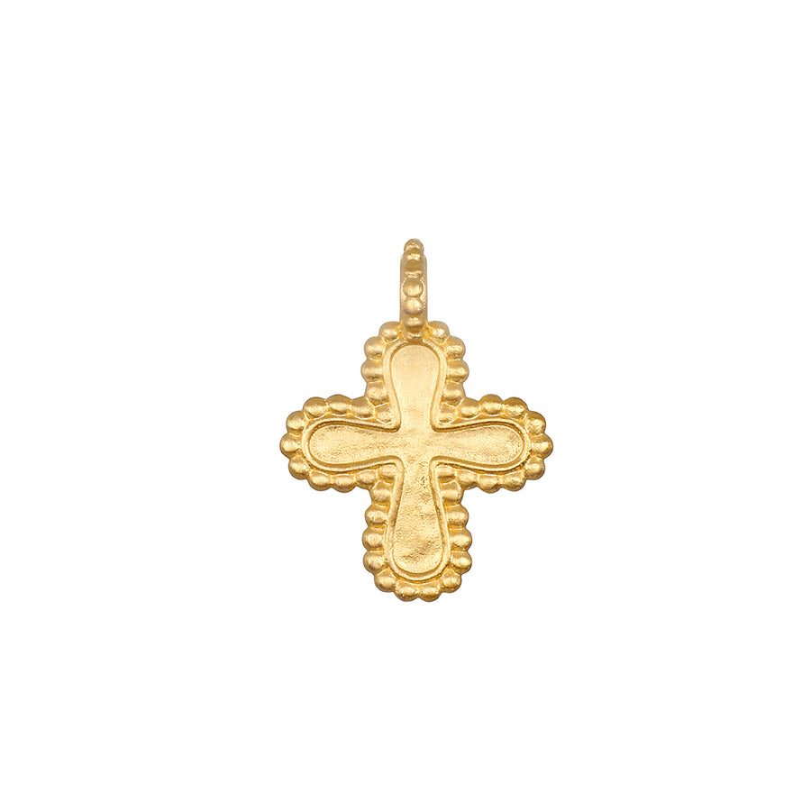 Faithful Cross Charm