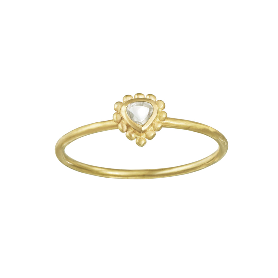 Spark of Light 14kt Gold Raw Diamond Ring