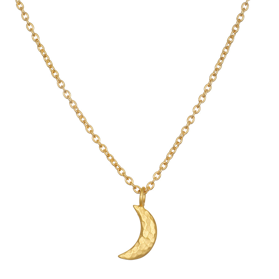 Bestow Light Crescent Moon Necklace